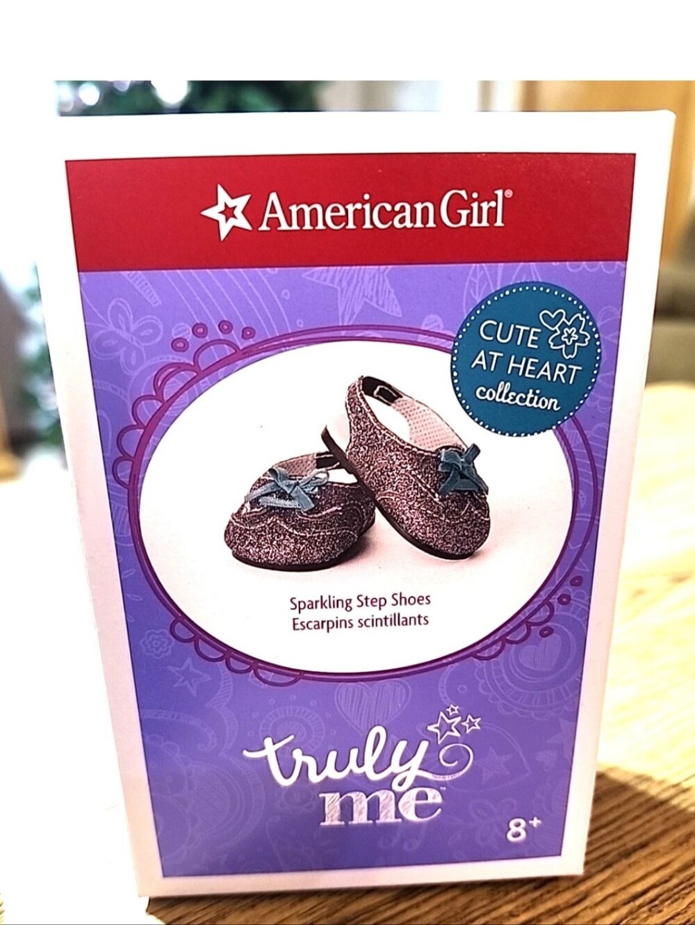 American Girl Doll Truly Me Sparkling Step Shoes Cute At Heart Collection NEW!